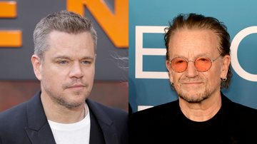 Matt Damon e Bono (Getty Images)