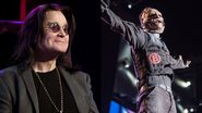 Ozzy Osbourne (Foto: Kevin Winter/Getty Images for iHeartMedia) e Corey Taylor (Foto: Raphael Dias/Getty Images)
