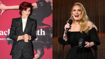Sharon Osbourne (Foto: Katja Ogrin/Getty Images) e Adele (Foto: Gareth Cattermole/Getty Images for Adele)