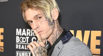 Aaron Carter (Foto: Presley Ann / Getty Images for WE tv)