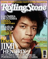 Capa Revista Rolling Stone Brasil 43 - Os frenéticos meses finais e as gravações perdidas do deus da guitarra, Jimi Hendrix