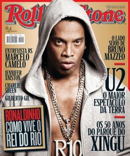 Capa Revista Rolling Stone Brasil 55 - Como vive Ronaldinho Gaúcho, o Rei do Rio