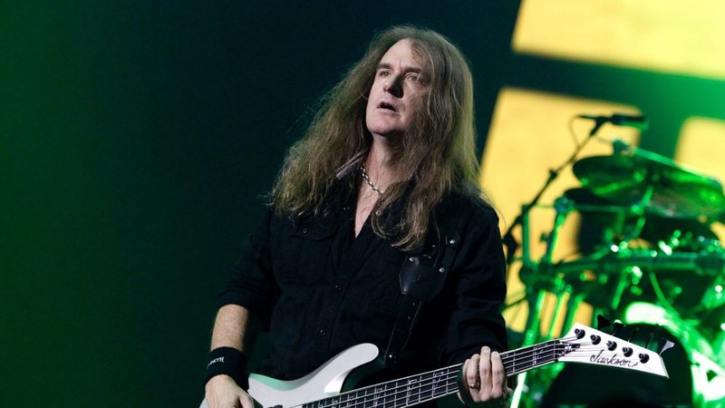 David Ellefson no Megadetn (Foto: Getty Images)