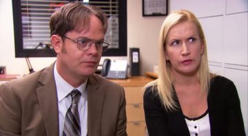 Dwight e Angela (Foto: Reprodução/NBC)