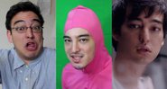 Filthy Frank (Foto: Reprodução/YouTube), Pink Guy (Foto: Reprodução/YouTube) e Joji (Foto: Reprodução/YouTube)