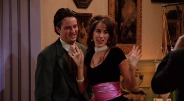 Janice e Chandler em Friends (Foto: Reprodução)