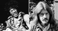 Jimi Hendrix (Foto: Bruce Fleming/AP) e John Bonham (Foto: AP)