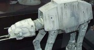 Réplica de uma nave de combate imperial mostrada em <i>Star Wars - O Império Contra Ataca</i>