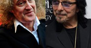 Brian May e Tony Iommi - AP