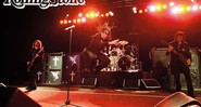 <b>REENCARNADOS</b> Geezer Butler, Ozzy Osbourne e Tony Iommi durante show da nova turnê do Black Sabbath, em 2012 - Ross Halfin