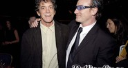 INSPIRADOR
Reed e Bono em Nova York, em 2002 - KMazur/WireImage/getty images