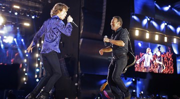 Rolling Stones e Bruce Springsteen - Francisco Seco/AP