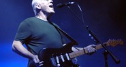 David Gilmour se apresenta na Itália, em 2006, na turnê do último disco solo dele, <i>On the Island</i>

 - Luigi Costantini/AP