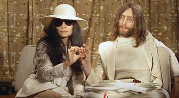 Yoko Ono e John Lennon (Foto:AP)