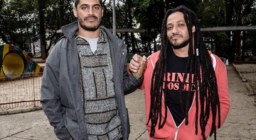 O rapper Criolo e o DJ DanDan - Divulgação