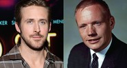 O ator Ryan Gosling e o austronauta Neil Armstrong - Joel Ryan/Ed Kolenovsky/AP