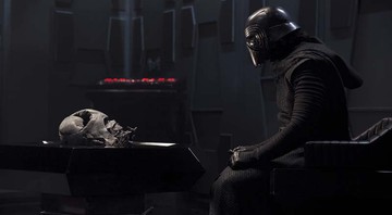 Kylo Ren, interpretado por Adam Driver, herda o manto de Darth Vader - DAVID JAMS/©2015 LUCASFILM LTD