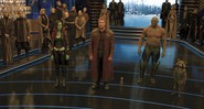 Guardiões da Galáxia em cena do segundo filme (Marvel Studios/Divulgação)