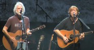 Bob Weir, do Grateful Dead, e Trey Anastasio, do Phish, em vídeo de show na Flórida, Estados Unidos - Reprodução/Vídeo
