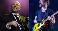 Michael Stipe, ex-vocalista do R.E.M., e Thom Yorke, do Radiohead - AP
