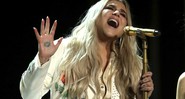 Kesha em sua apresentação no Grammy 2018 - Matt Sayles/Invision/AP