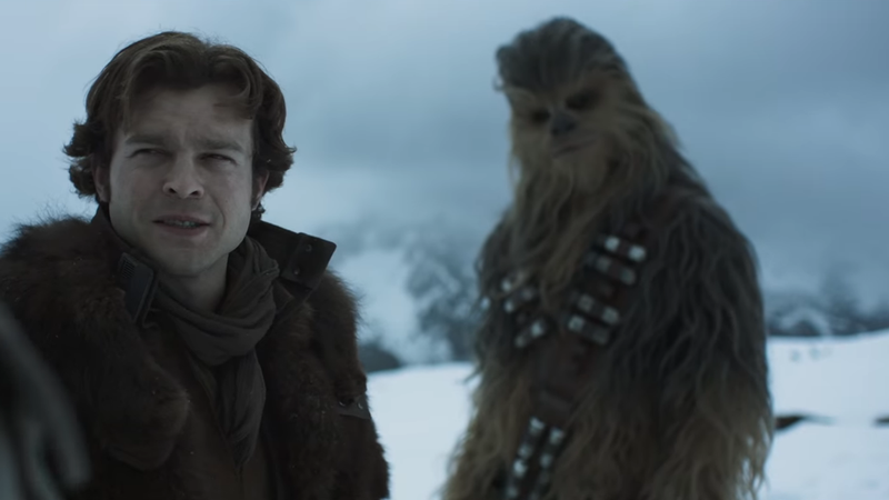 O ator Alden Ehrenreich no filme <i>Solo: Uma História Star Wars</i> - Reprodução