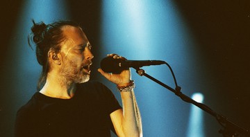 Radiohead durante show na Jeunesse Arena, no Rio de Janeiro - Cabra