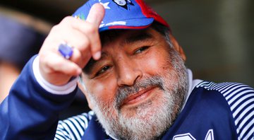 Maradona (Foto: Marcos Brindicci/Getty Images)