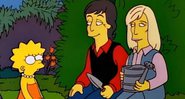Lisa Simpson, Paul e Linda McCartney em Os Simpsons (Foto: Reprodução/Fox)