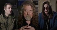 Liam Gallagher, Robert Plant e Ozzy Osbourne em Rockfield: The Studio on the Farm (Foto: reprodução/vídeo)