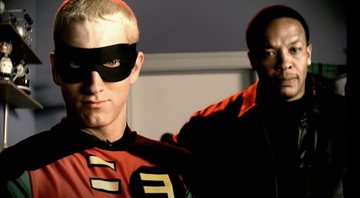 Eminem e Dr. Dre no clipe de "Without Me" (Foto: Reprodução)