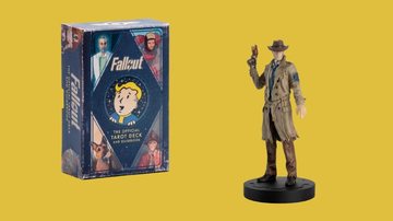 Selecionamos alguns itens ideais para os apreciadores de Fallout adquirirem por meio da Amazon, de livro de receitas a um deck de tarot! - Créditos: Reprodução/Amazon